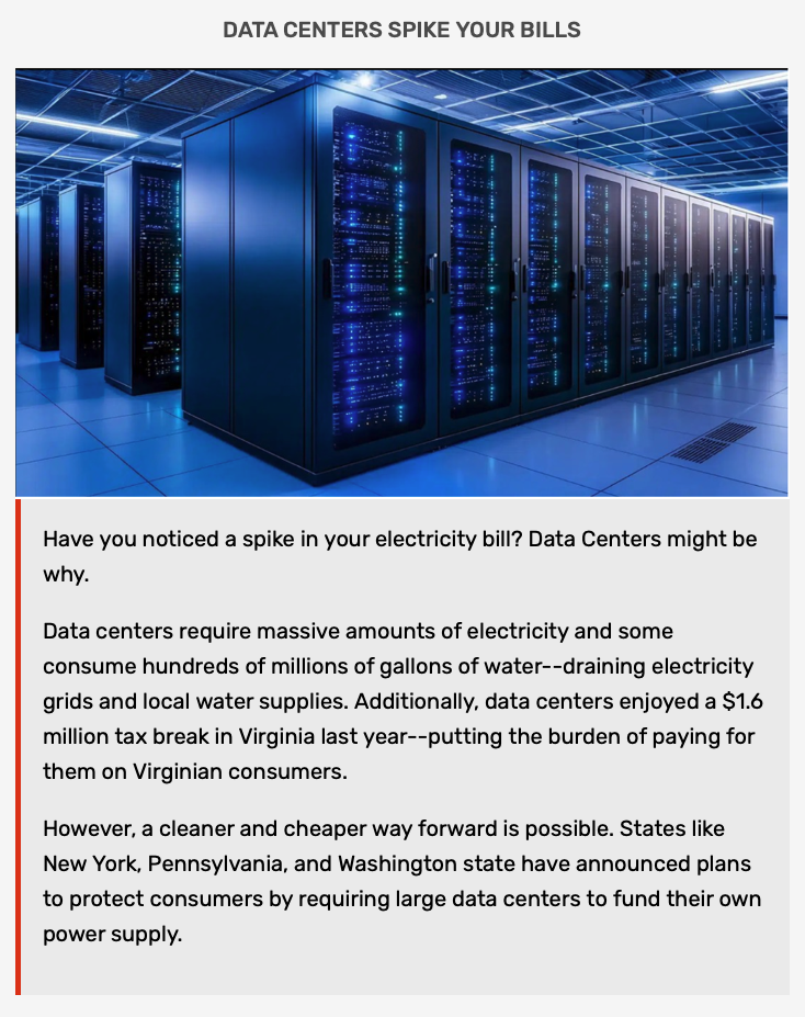 Data Centers Spike Your Bills
